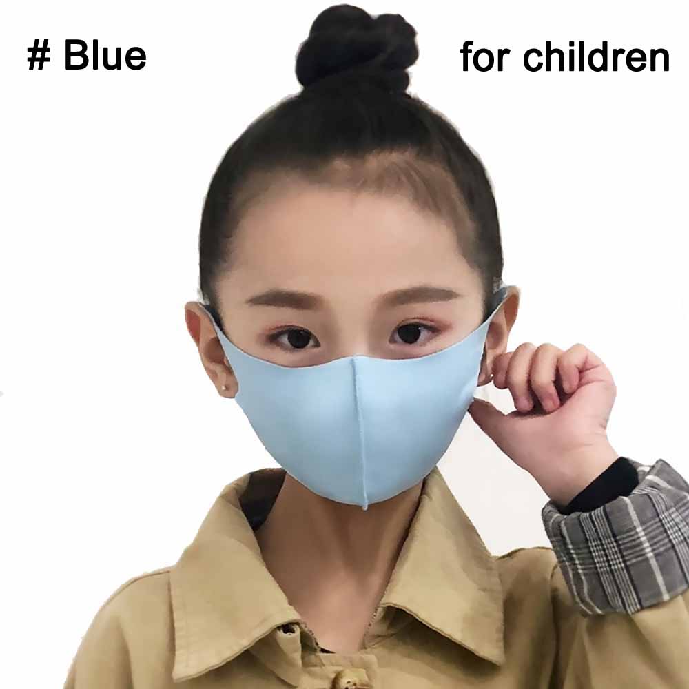 Detská Umývateľná respiračné maska na ústa proti chrípke 3 kusy 2 dni dodanie