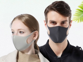 Umývateľná respiračné maska na ústa proti chrípke a prachu 3dni