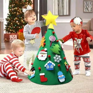 Detský vianočný stromček kužel